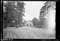 [Untitled photo, possibly related to: Wheeley's Church and grounds. Person County, North Carolina]. Sourced from the Library of Congress.