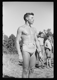 Florence, Alabama (vicinity). Boy Scout camp. Counselor. Sourced from the Library of Congress.