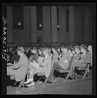 Washington, D.C. International youth assembly. General view. Sourced from the Library of Congress.