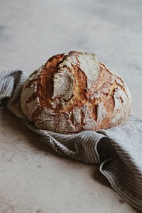 Free close up big baguette bread image, public domain food CC0 photo.