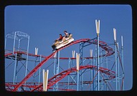 Roller coaster car, Atlantic City, New Jersey (1978) photography in high resolution by John Margolies. Original from the Library of Congress. 