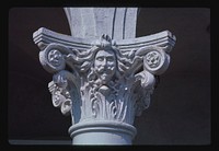 Venice column capital, Venice, California (1985) photography in high resolution by John Margolies. Original from the Library of Congress. 