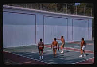 Raleigh, racket ball, South Fallsburg, New York (1978) photography in high resolution by John Margolies. Original from the Library of Congress.