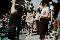 Black Lives Matter protest outside of the Hall of Justice in Los Angeles. 8 JUL, 2020, LOS ANGELES, USA