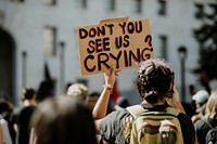 Black Lives Matter protest outside of the Hall of Justice in Los Angeles. 8 JUL, 2020, LOS ANGELES, USA