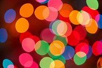 Festive bokeh lights background, free public domain CC0 image.