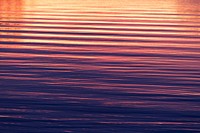 Free rippled water lake sunset view public domain CC0 photo.