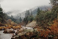 Free autumn hill landscape photo, public domain nature CC0 image.