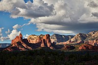 Some of the stunning red rocks for which Sedona, in nothern Arizona, is famous.