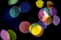 Festive bokeh lights background, free public domain CC0 image.