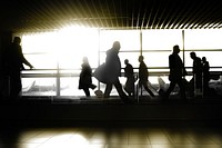 Free airport passenger image, public domain traveling CC0 photo.