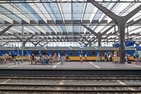 Free Rotterdam train station image, public domain CC0 photo.