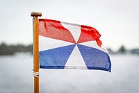 Free Dutch naval flag, public domain CC0 photo.
