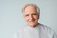 Senior man patient cured from coronavirus