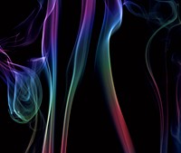 Colorful smoke background, free public domain CC0 image.