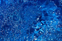 Blue bubbles background, free public domain CC0 photo.