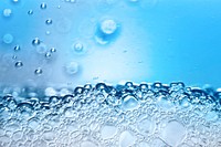 Blue bubbles background, free public domain CC0 image.