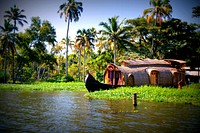 Free boat house image, public domain CC0 photo.