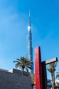 Free skyscraper in Dubai image, public domain travel CC0 photo.