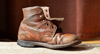 Free brown leather shoe image, public domain fashion CC0 photo.