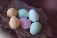 Free painted eggs image, public domain Easter CC0 photo.