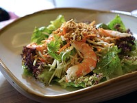 Free Asian spicy salad image, public domain food CC0 photo.