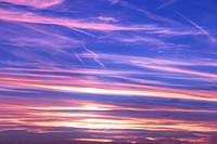 Free afterglow sky image, public domain view CC0 photo.