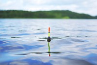 Lake with nature background photo, free public domain CC0 image.