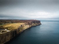 View of the Kilt Rock on the Isle of Skye in Scotland