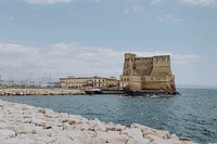 Castel dell&rsquo;Ovo or Egg Castel  at Naples, Italy