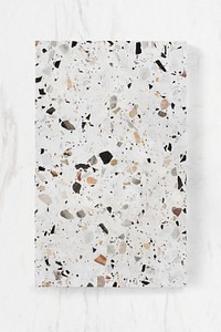 Flat lay of marble board mockup
