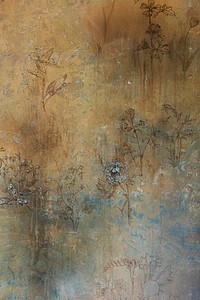 Old grungy floral background texture