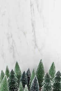 Festive Christmas tree frame design