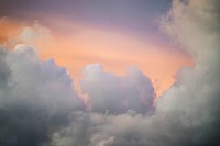 Pastel cloudy sky background