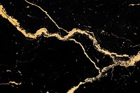 Golden streaks on a marble texture 