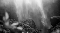 View of waterfall in Java, Indonesia