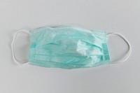 Used medical face mask during coronavirus pandemic