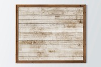 Rustic brown frame with design space