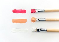 Paintbrush Art Tool on White Background