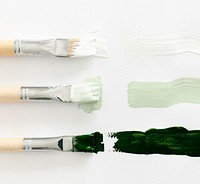 Paintbrush Art Tool on White Background
