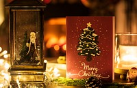 Christmas wishing card