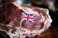 British steak food photography recipe idea
