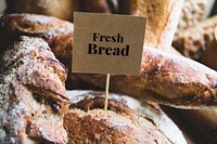 Homemade fresh bread food photography recipe idea