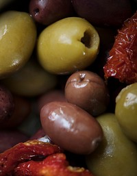 Pickled olives food photography recipe idea