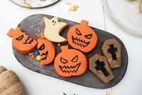 Festive and cute Halloween cookies
