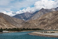 Beautiful Himalaya mountains in Pakistan