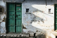 Rustic house in Varanasi, India