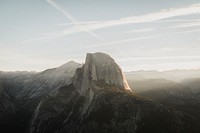 View of Half Dome in Yosemite National Park, USA