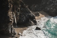 View of  Big Sur coast in California, USA