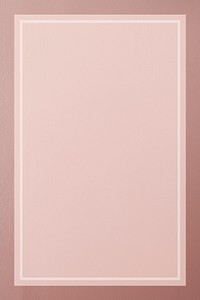 Blank pink rectangle frame background